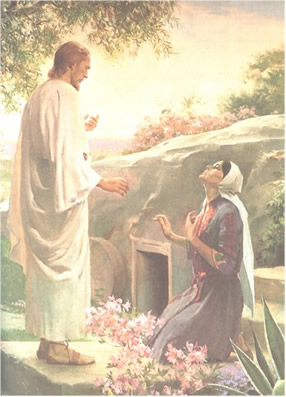 jesus and mary